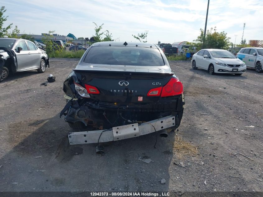 2013 Infiniti G37X VIN: JN1CV6AR3DM350674 Lot: 12042373