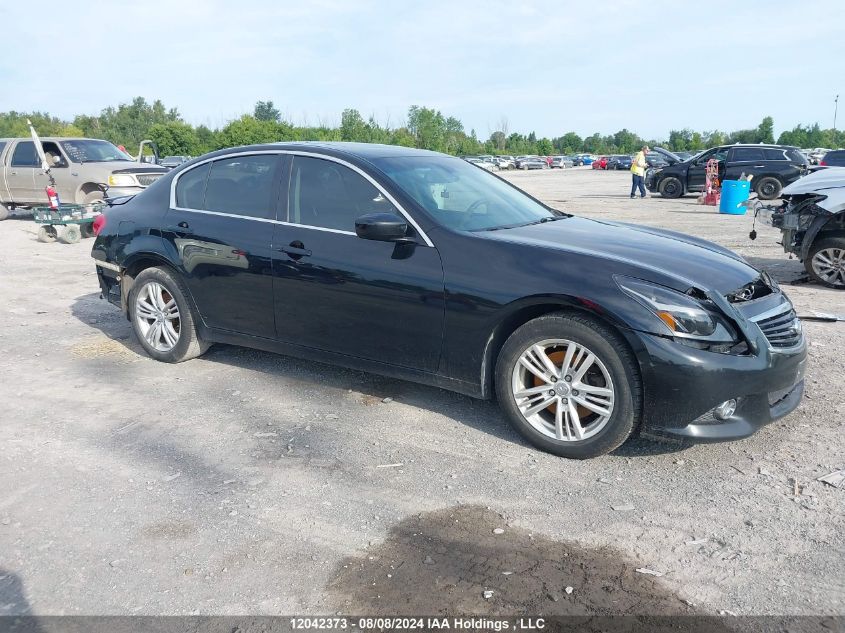 2013 Infiniti G37X VIN: JN1CV6AR3DM350674 Lot: 12042373