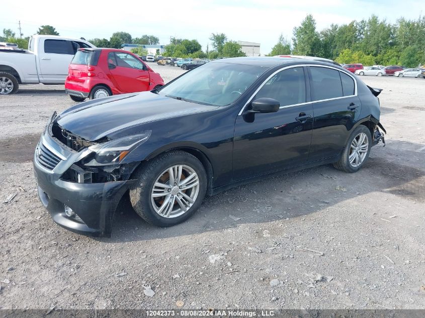 2013 Infiniti G37X VIN: JN1CV6AR3DM350674 Lot: 12042373