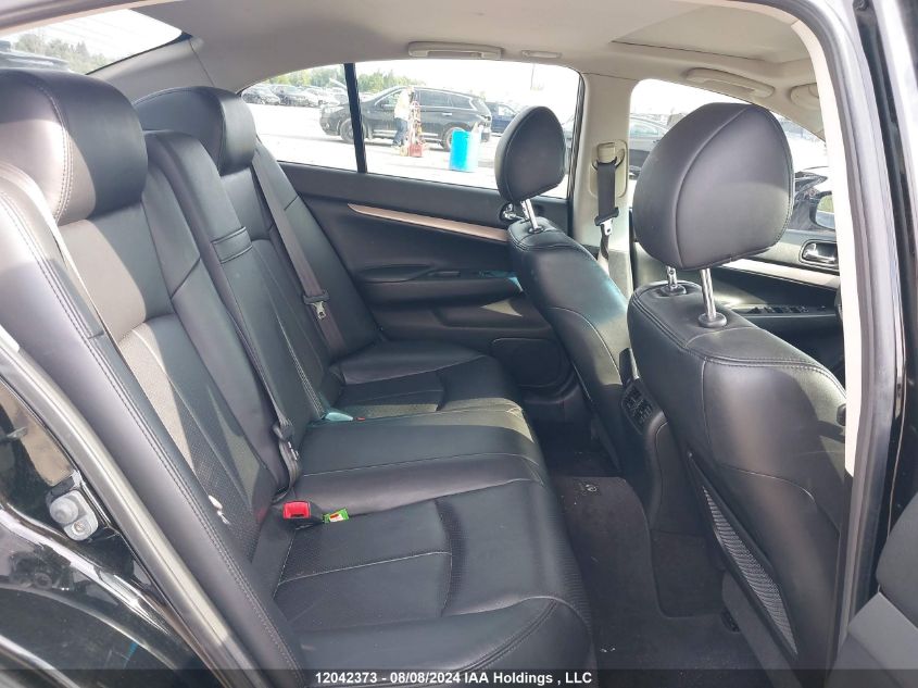 2013 Infiniti G37X VIN: JN1CV6AR3DM350674 Lot: 12042373