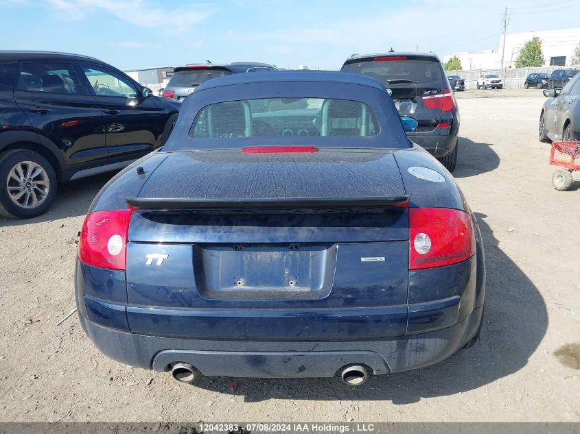 TRUUT28N921021355 2002 Audi Tt Quaro