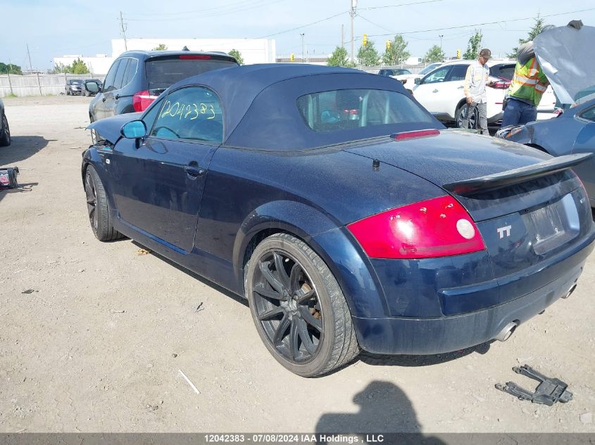 TRUUT28N921021355 2002 Audi Tt Quaro