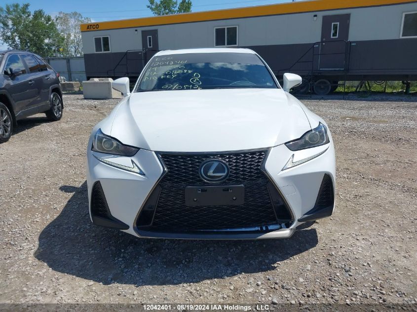 2019 Lexus Is 350 VIN: JTHCZ1D26K5016888 Lot: 12042401