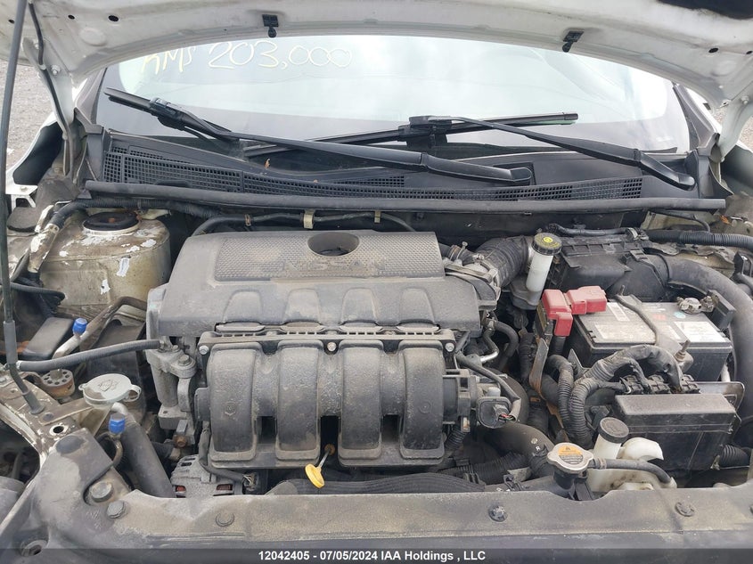 2016 Nissan Sentra S/Sv/Sr/Sl VIN: 3N1AB7AP9GL645376 Lot: 12042405