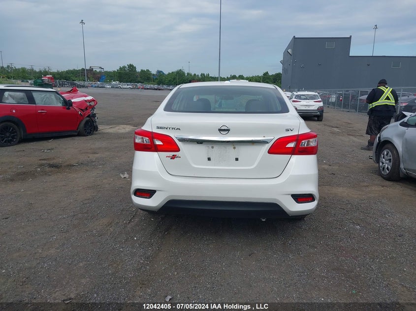 2016 Nissan Sentra S/Sv/Sr/Sl VIN: 3N1AB7AP9GL645376 Lot: 12042405