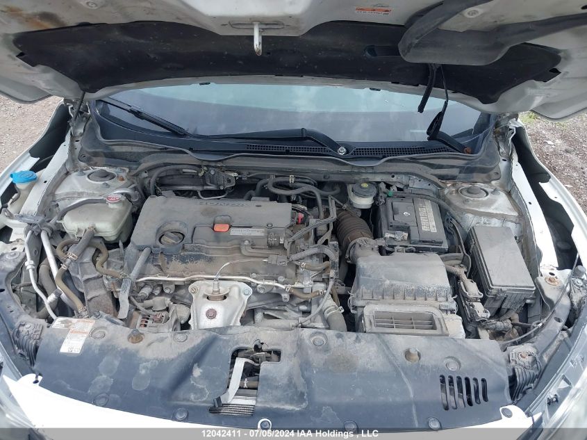 2018 Honda Civic Ex VIN: 2HGFC2F85JH002593 Lot: 12042411