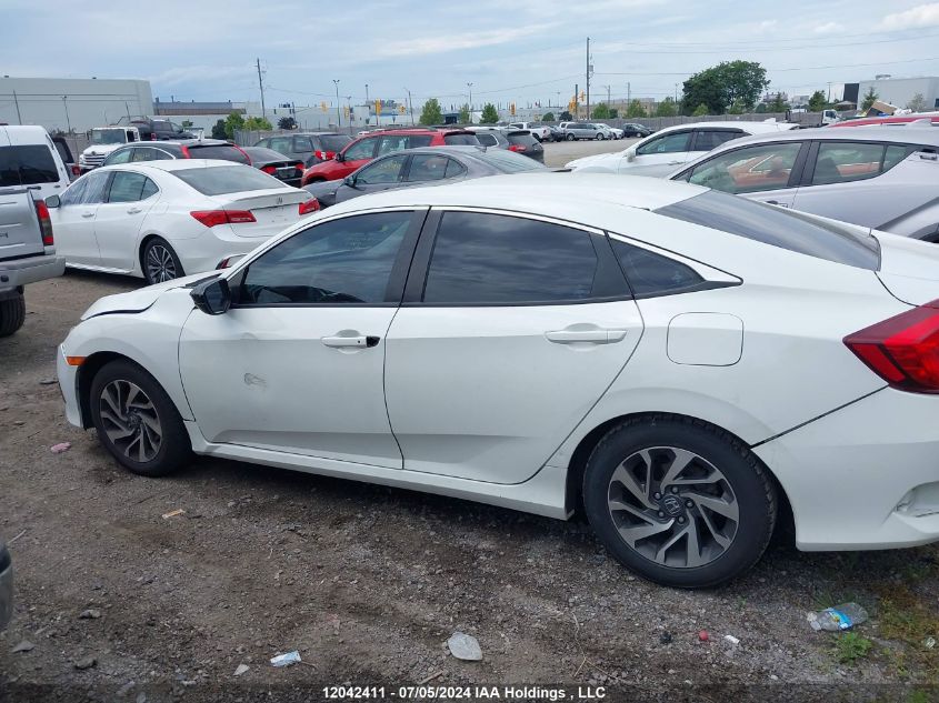 2018 Honda Civic Ex VIN: 2HGFC2F85JH002593 Lot: 12042411