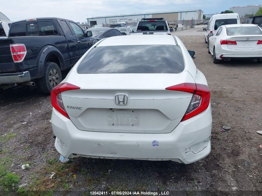 2018 Honda Civic Ex VIN: 2HGFC2F85JH002593 Lot: 12042411