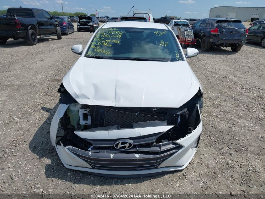 2019 Hyundai Elantra Preferred VIN: KMHD84LF6KU756179 Lot: 12042416