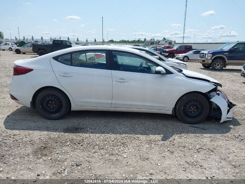2019 Hyundai Elantra Preferred VIN: KMHD84LF6KU756179 Lot: 12042416