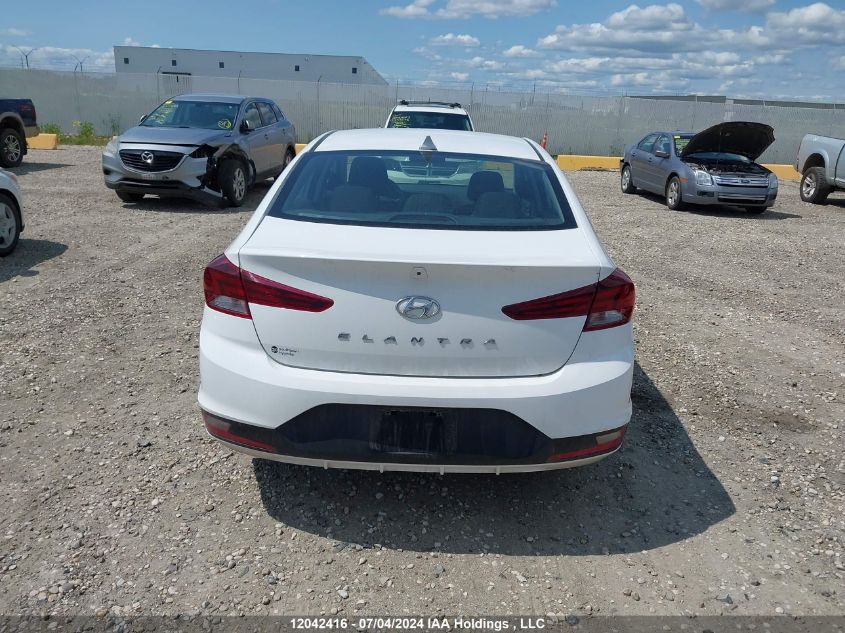 2019 Hyundai Elantra Preferred VIN: KMHD84LF6KU756179 Lot: 12042416
