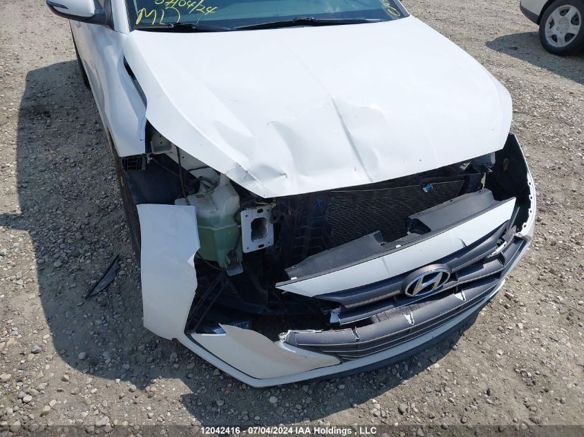 2019 Hyundai Elantra Preferred VIN: KMHD84LF6KU756179 Lot: 12042416