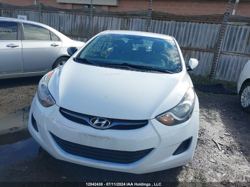 2013 Hyundai Elantra Gls/Limited VIN: 5NPDH4AEXDH311861 Lot: 12042438