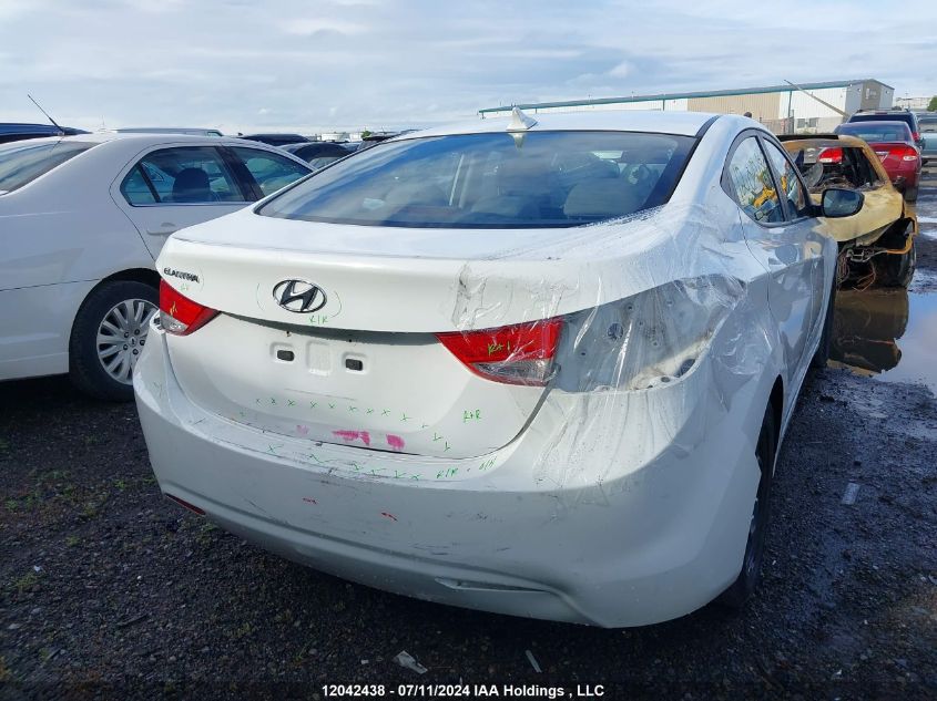 2013 Hyundai Elantra Gls/Limited VIN: 5NPDH4AEXDH311861 Lot: 12042438