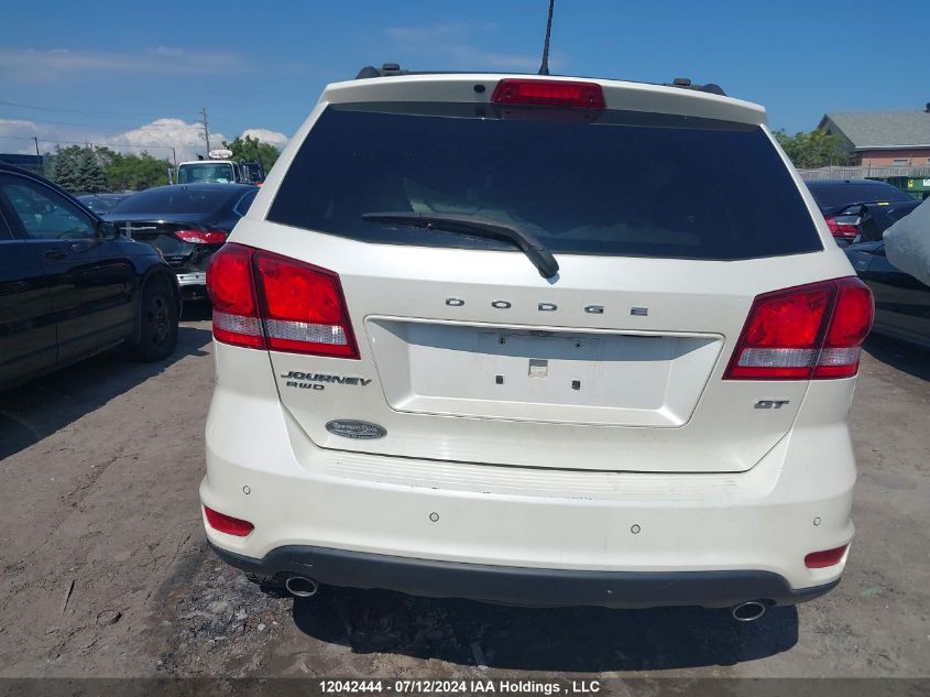 2017 Dodge Journey Gt VIN: 3C4PDDFG8HT543447 Lot: 12042444