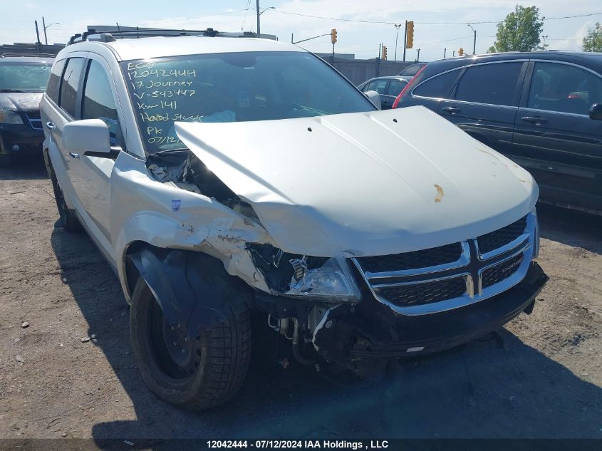 2017 Dodge Journey Gt VIN: 3C4PDDFG8HT543447 Lot: 12042444