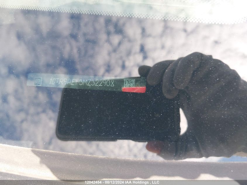 2021 GMC Sierra 1500 VIN: 1GTR9AEF3MZ322908 Lot: 12042454