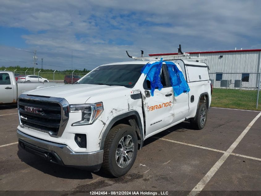 2021 GMC Sierra 1500 VIN: 1GTR9AEF3MZ322908 Lot: 12042454