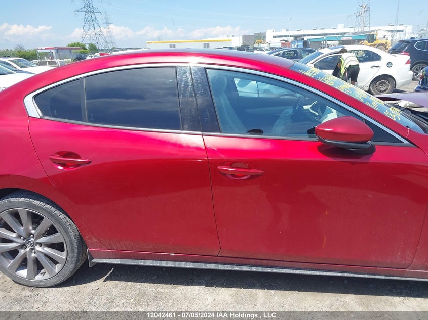 2019 Mazda Mazda3 VIN: JM1BPADM7K1100147 Lot: 12042461