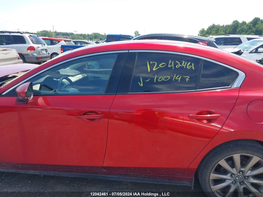 2019 Mazda Mazda3 VIN: JM1BPADM7K1100147 Lot: 12042461