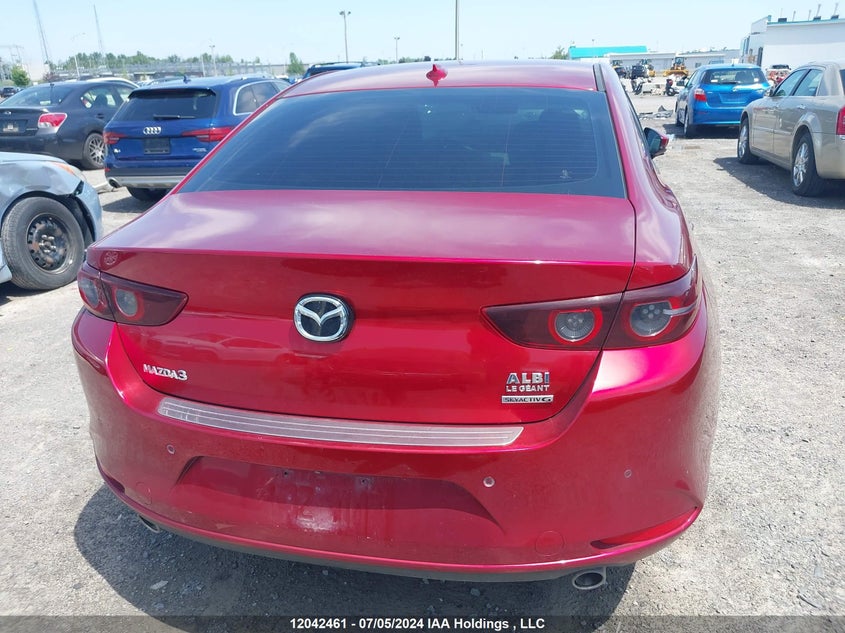 2019 Mazda Mazda3 VIN: JM1BPADM7K1100147 Lot: 12042461