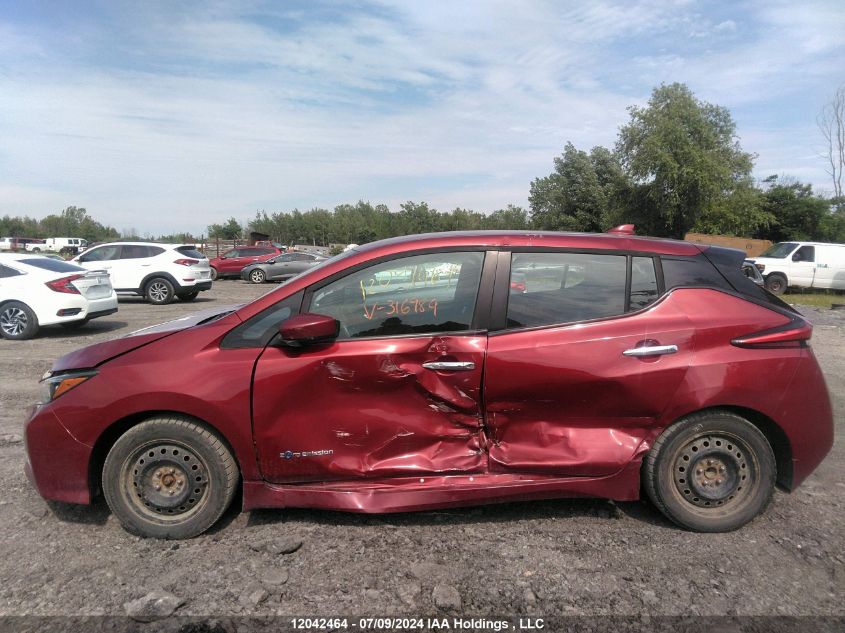 2019 Nissan Leaf VIN: 1N4AZ1CP1KC316989 Lot: 12042464
