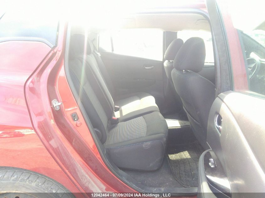 2019 Nissan Leaf VIN: 1N4AZ1CP1KC316989 Lot: 12042464