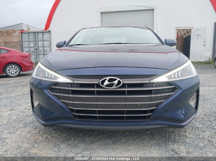 2019 Hyundai Elantra Preferred VIN: KMHD84LF2KU738472 Lot: 12042467