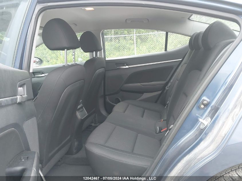 2019 Hyundai Elantra Preferred VIN: KMHD84LF2KU738472 Lot: 12042467