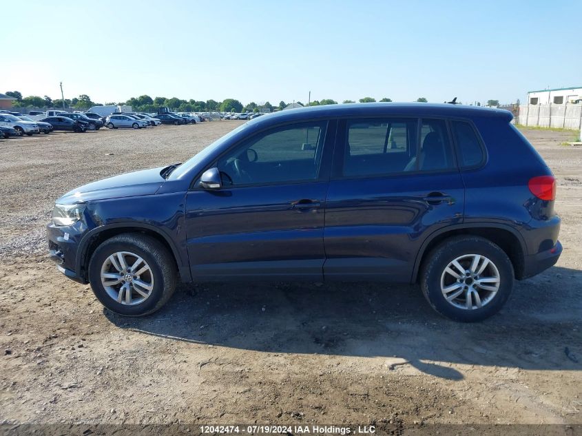 2015 Volkswagen Tiguan VIN: WVGKV7AX0FW524782 Lot: 12042474