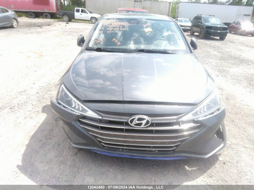 2019 Hyundai Elantra Preferred VIN: KMHD84LFXKU776497 Lot: 12042480