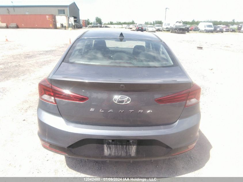 2019 Hyundai Elantra Preferred VIN: KMHD84LFXKU776497 Lot: 12042480