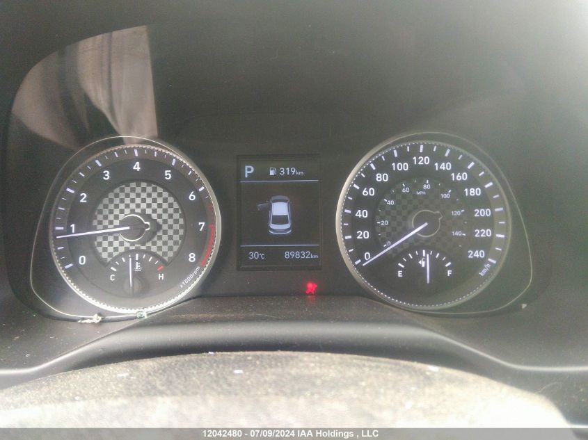 2019 Hyundai Elantra Preferred VIN: KMHD84LFXKU776497 Lot: 12042480