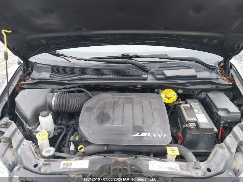 2017 Dodge Grand Caravan Crew VIN: 2C4RDGDG1HR758720 Lot: 12042510