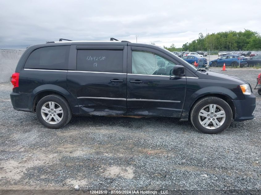 2017 Dodge Grand Caravan Crew VIN: 2C4RDGDG1HR758720 Lot: 12042510