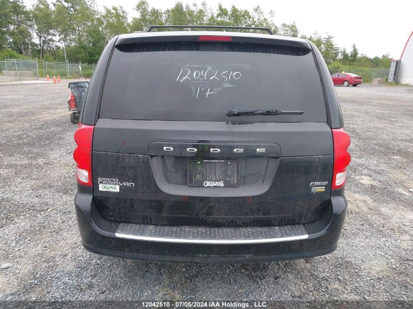 2017 Dodge Grand Caravan Crew VIN: 2C4RDGDG1HR758720 Lot: 12042510