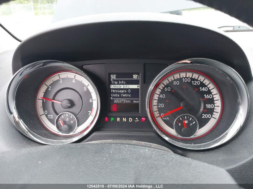 2017 Dodge Grand Caravan Crew VIN: 2C4RDGDG1HR758720 Lot: 12042510