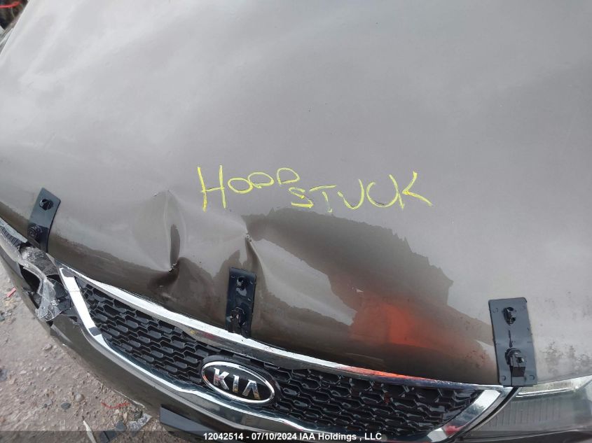 2012 Kia Forte VIN: KNAFU5A22C5492899 Lot: 12042514