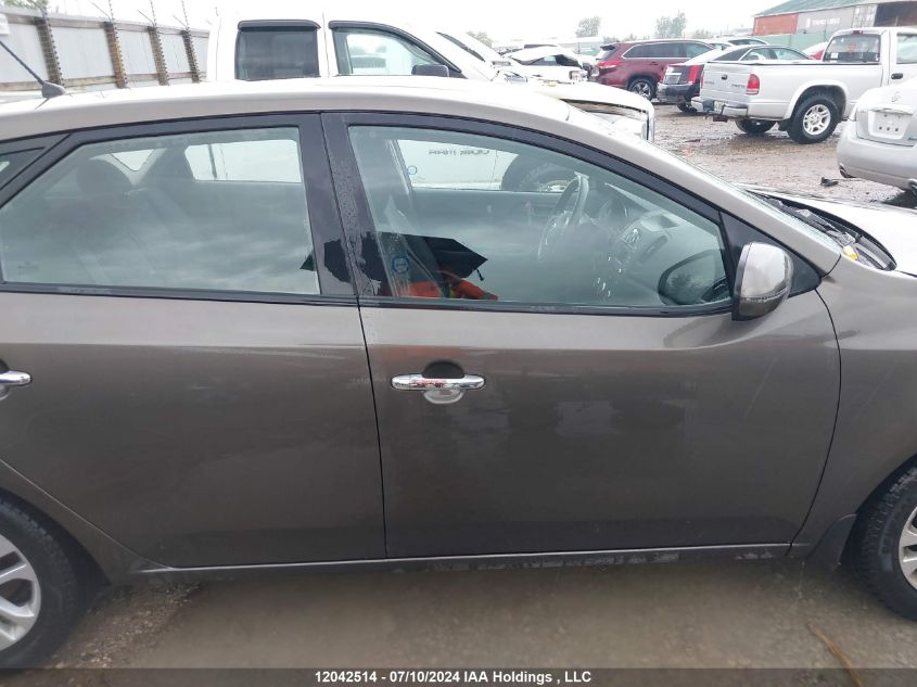 2012 Kia Forte VIN: KNAFU5A22C5492899 Lot: 12042514