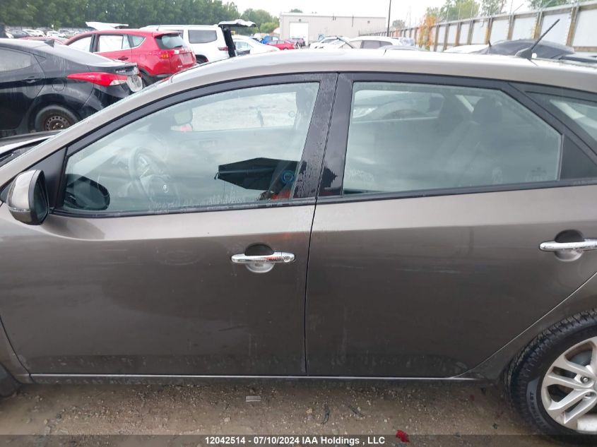 2012 Kia Forte VIN: KNAFU5A22C5492899 Lot: 12042514