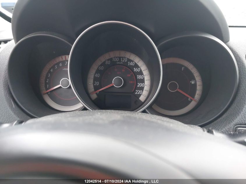 2012 Kia Forte VIN: KNAFU5A22C5492899 Lot: 12042514