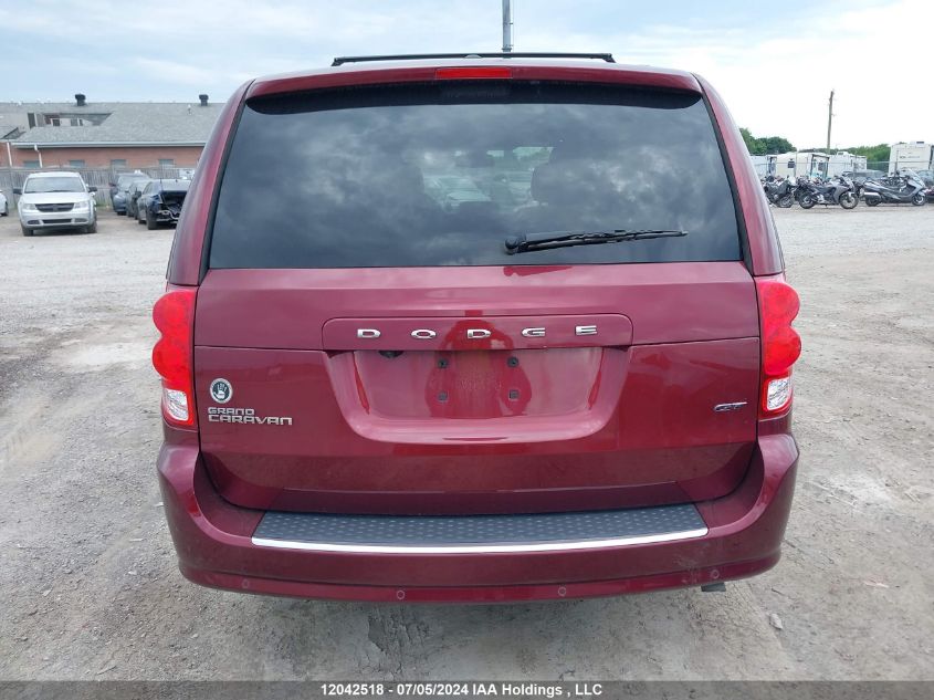 2019 Dodge Grand Caravan Gt VIN: 2C4RDGEG2KR803363 Lot: 12042518