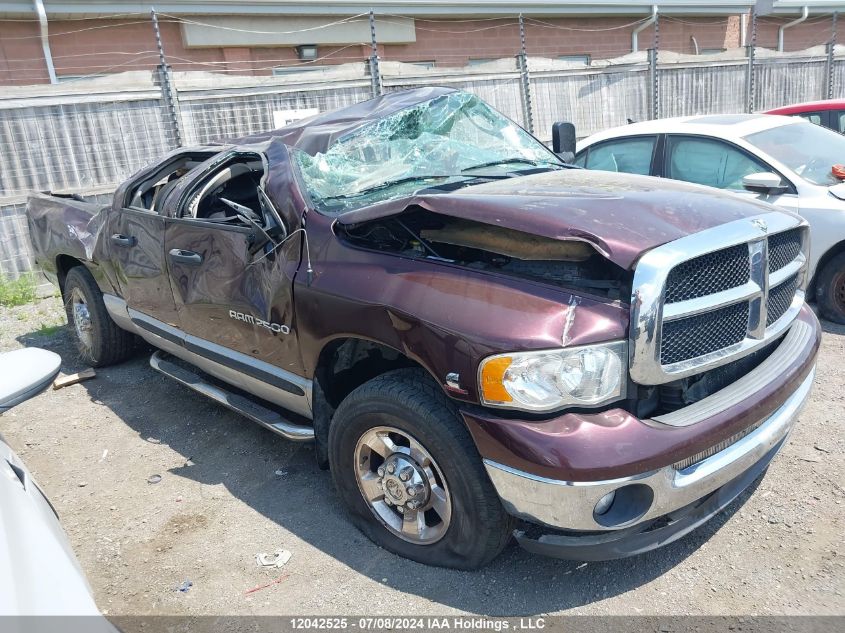 2005 Dodge Ram 2500 Slt/Laramie VIN: 3D7KR28C55G767943 Lot: 12042525
