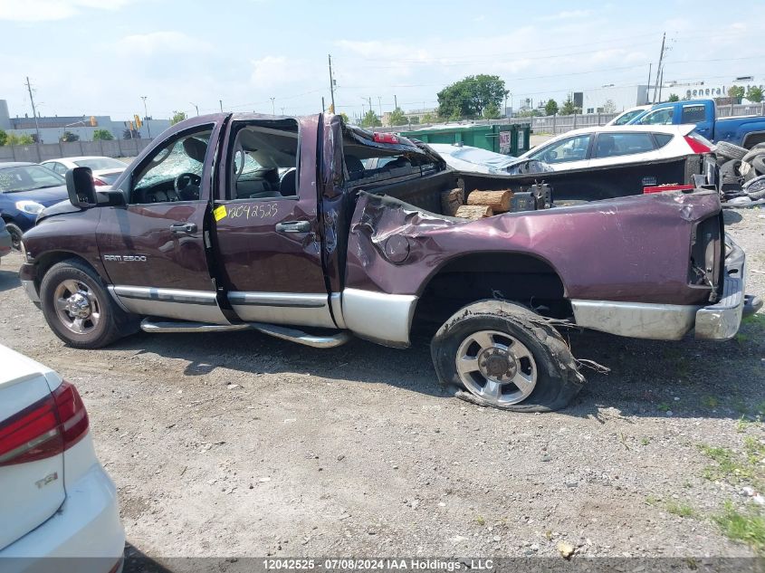 2005 Dodge Ram 2500 Slt/Laramie VIN: 3D7KR28C55G767943 Lot: 12042525