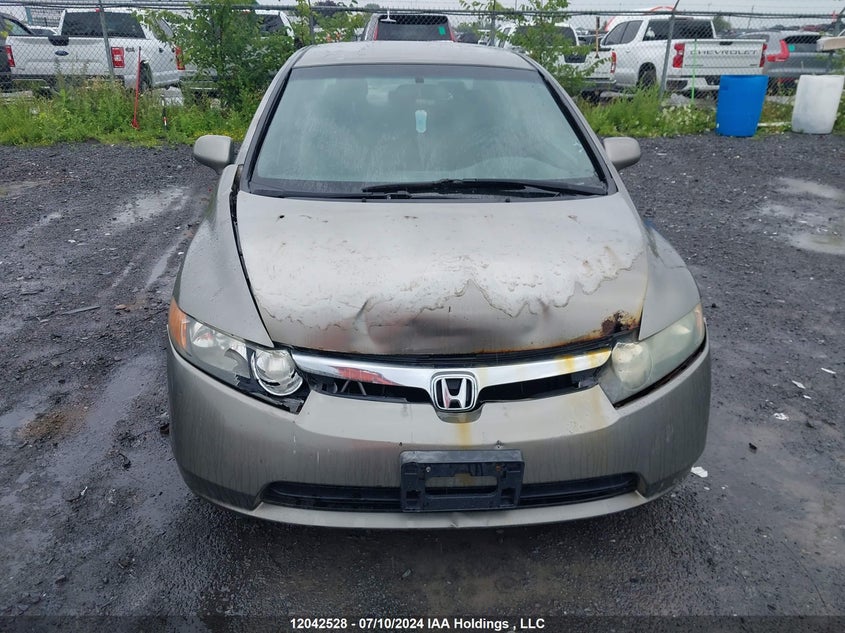 2007 Honda Civic VIN: 2HGFA16567H023905 Lot: 12042528