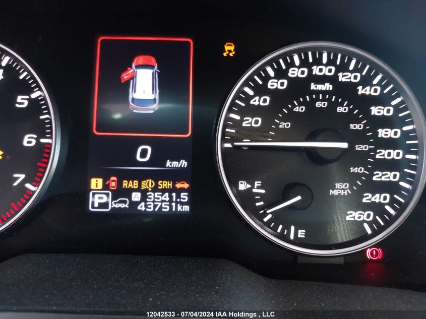 2022 Subaru Outback VIN: 4S4BTHND9N3244306 Lot: 12042533