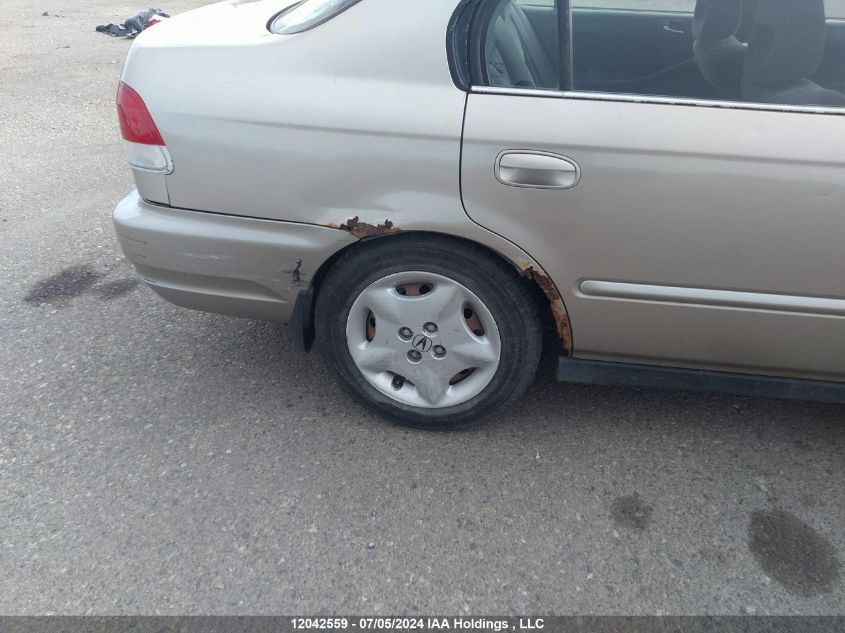 2000 Acura El VIN: 2HHMB4645YH900457 Lot: 12042559