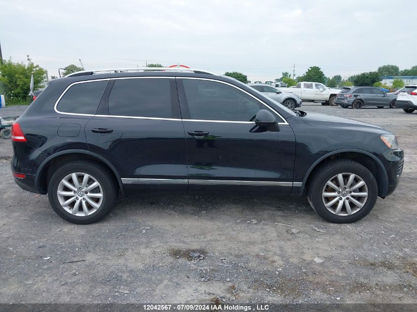 2011 Volkswagen Touareg VIN: WVGDF9BP2BD000474 Lot: 12042567