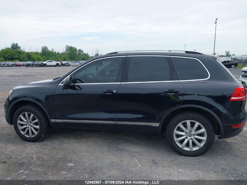 2011 Volkswagen Touareg VIN: WVGDF9BP2BD000474 Lot: 12042567