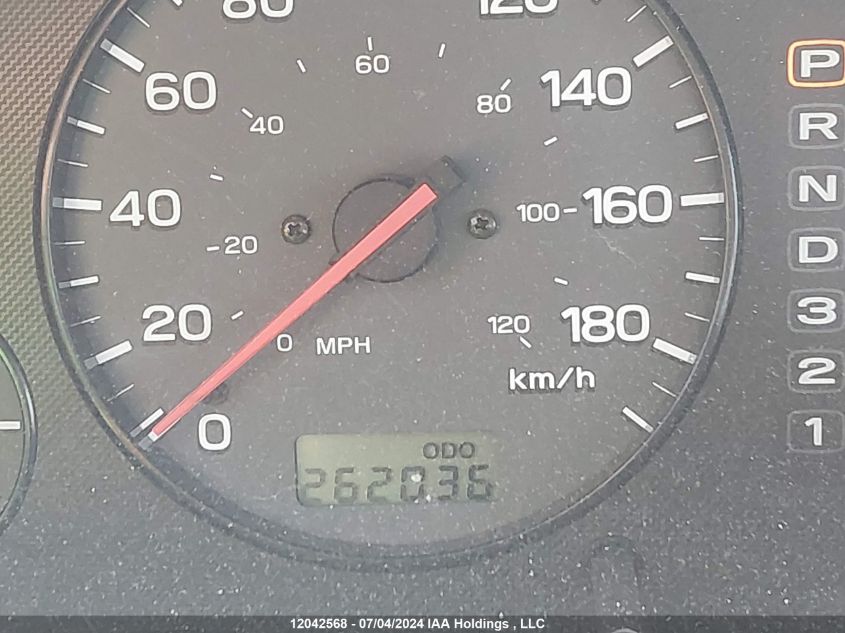 2000 Subaru Legacy Wagon VIN: 4S3BH6756Y7634597 Lot: 12042568